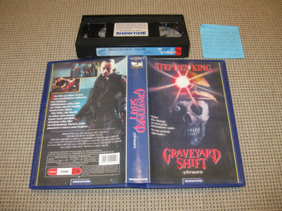 Graveyard Shift - Yövuoro-VHS (Showtime, Stephen King, 1990)