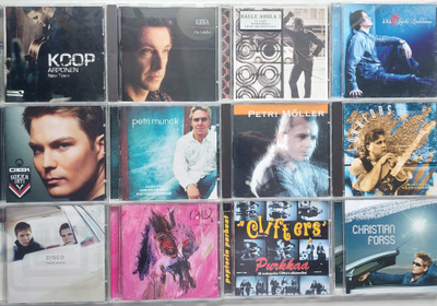 KOTIMAISTA ISKELMÄÄ & POP 12 CD-LEVYÄ PAKETTINA