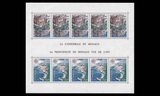 Monaco 1319-20BL12 ** Europa (1978)