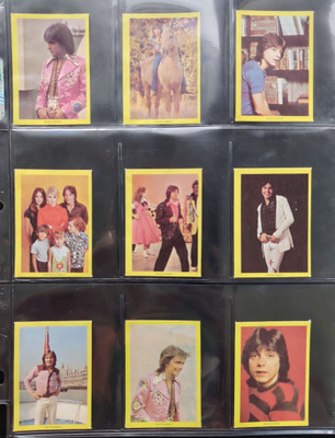 1972 Monty Gum David Cassidy kuvia 3€/kpl