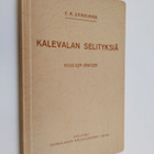 Aukusti Robert Niemi : Kalevalan selityksiä - pikkukuva 1