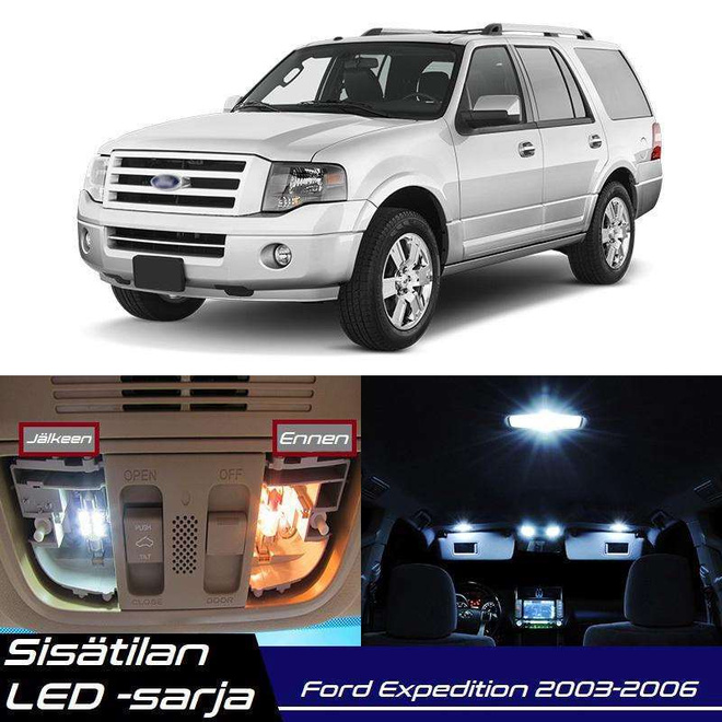 Ford Expedition (U222) Sisätilan LED-sarja 10-os