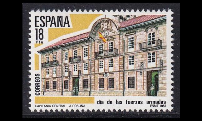 Espanja 2673 ** Armeijan päivä (1985)