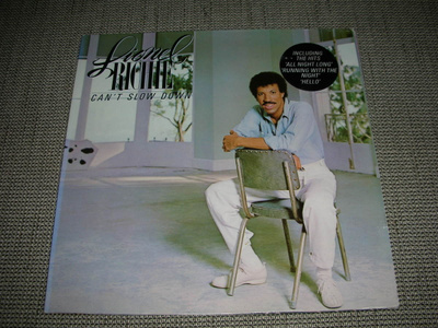 LP vinyyli Lionel Ritchie: Can't slow down