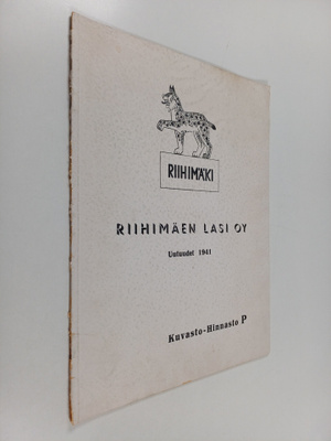 Riihimäen lasi Oy : uutuudet 1941