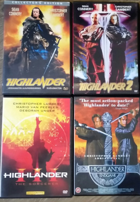 Highlander 4 Kpl -DVD