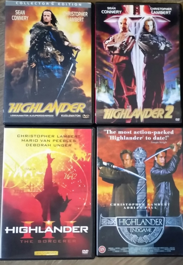 Highlander 4 Kpl -DVD