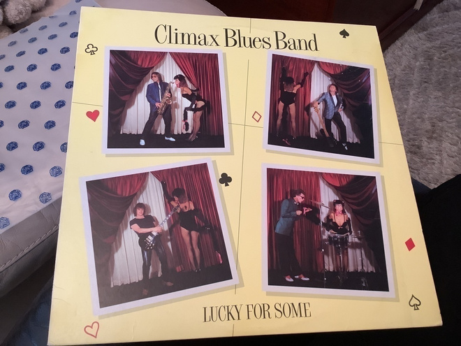 CLIMAX BLUES BAND / Lucky For Some vinyl.