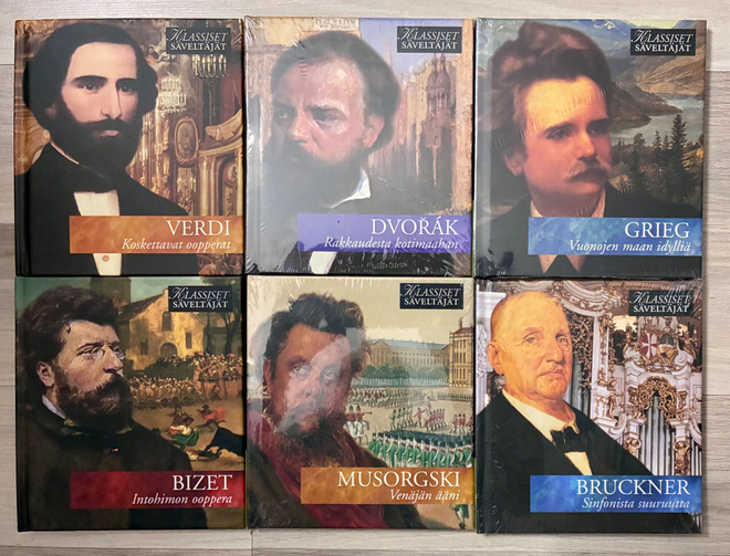Klassista musiikkia CD-levyillä, 32 kpl