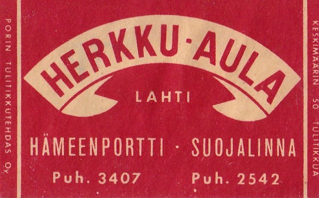 Lahti, Herkku - Aula    Hämeenportti - Suojalinna   b509