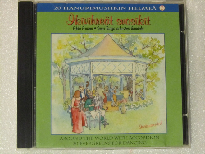 Ikivihreät Suosikit • 20 Hanurimusiikin Helmeä 3 CD