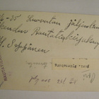 VANHA Signeerattu Postikortin Alkup.Mallikappale Pori 1930-l - pikkukuva 2