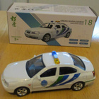 Hyundai Sonata White Urban Management Police XCarToys 1:64 - pikkukuva 1