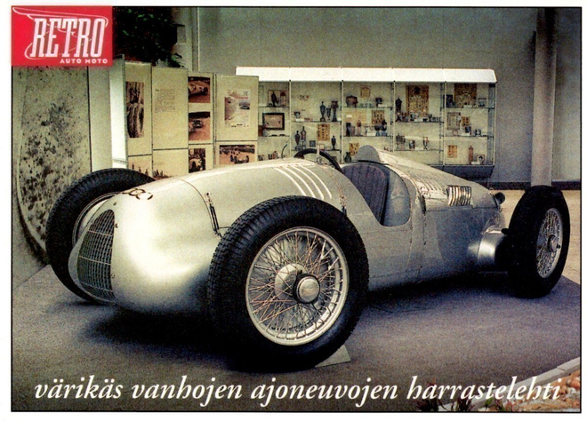Auto Union -postikortti