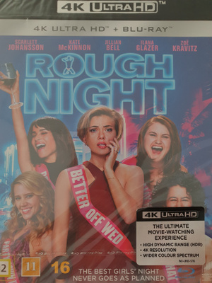 Rough Night (4K Ultra HD + Blu-ray) 2017 BLU-RAY UUSI
