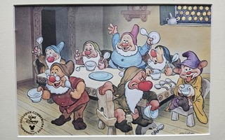 WALT DISNEY EXCLUSIVE LITHOGRAPH ( 1994 ) Signeerattu.
