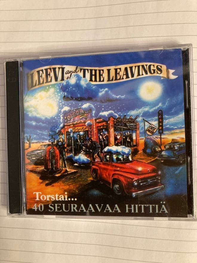 Leevi and The Leavings  40 seuraavaa hittiä 2x cd-levy
