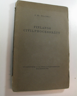 O. Hj Granfelt : Kort framställning av Finlands civilproc...