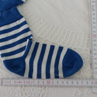 Marimekko tasaraita sukat sininen / valkoinen - pikkukuva 1