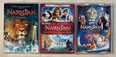 C.S. Lewis NARNIAN TARINAT -trilogia (2005-2010) 4DVD
