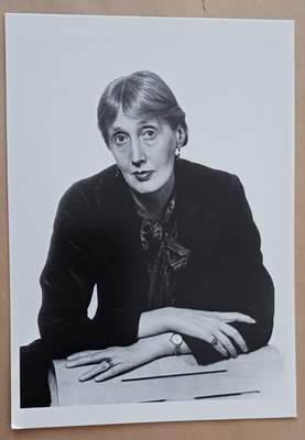 Virginia Woolf - kirjailija, feministi (foto Man Ray), ei p.