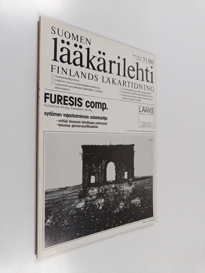 Suomen lääkärilehti 31/1980