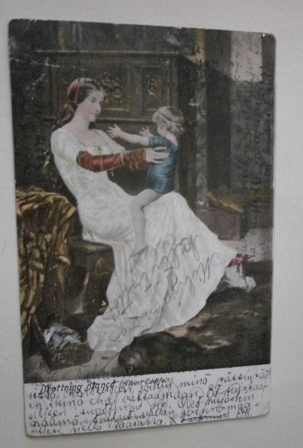 Albert Edelfelt: Kuningatar Blanca, väripk, p. 1904