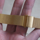 18mm kullattu mesh ranneke taittolukolla - pikkukuva 5