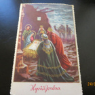 VANHA JOULUKORTTI KULKENUT - pikkukuva 1