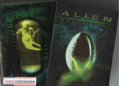 Alien Quadrilogy	(25 316)	k		DVD	digiback,	(9)			4 elokuvaa,