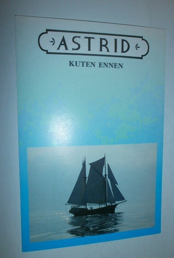 m/aux kaljaasi Astrid, takana rannikkokartta, ei p.