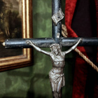 Harvinainen 1800-luvun Memento mori ? pöytäkrusifiksi, Ransk - pikkukuva 2