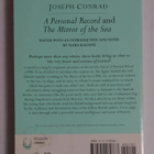 Joseph Conrad - A Personal Record and The Mirror of the Sea - pikkukuva 3