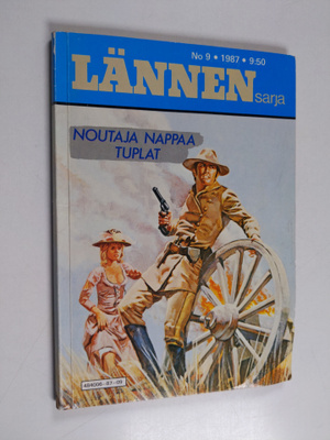 Lännensarja 9/1987 : Noutaja nappaa tuplat