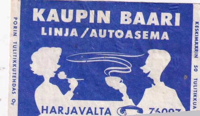 Harjavalta, Kaupin Baari . Linja / autoasema    s26