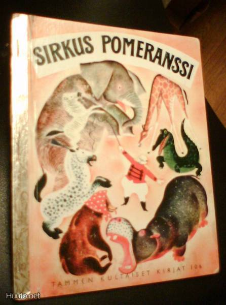 TKK 106 Sirkus Pomeranssi (2.painos 1978) Sis.pk:t