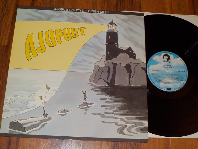 AJOPUUT -  Öinen Meri - LP 1990 MINT-