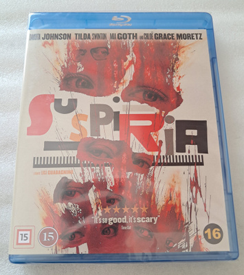 Suspiria Blu-Ray Uusi