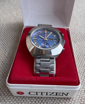 Vintage Citizen kellolaatikko. (EI KELLOA)