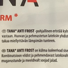 Anti Frost pohjallinen paleleville vapaille 42/43 - pikkukuva 2