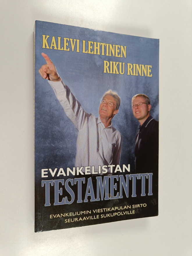 Kalevi Lehtinen : Evankelistan testamentti : evankeliumin...