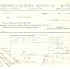 Viipuri, Karamellitehdas Koitto, 3 laskua, 1920 lukua. - pikkukuva 2