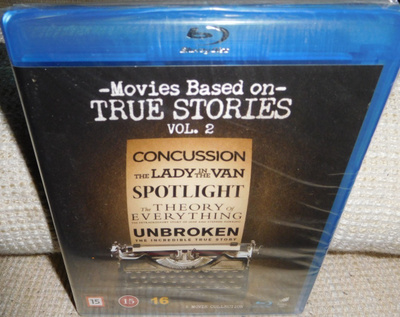Movies Based On True Stories vol. 2 (muoveissa) Blu-ray