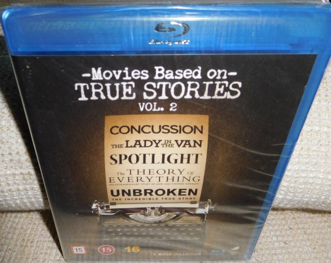 Movies Based On True Stories vol. 2 (muoveissa) Blu-ray