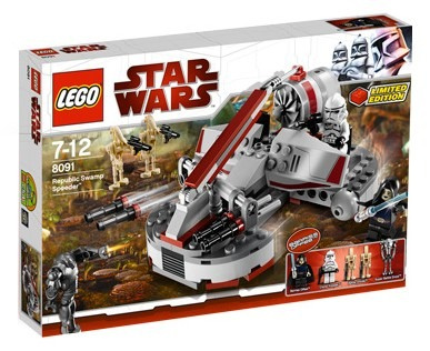 LEGO # STAR WARS # 8091 : Republic Swamp Speeder
