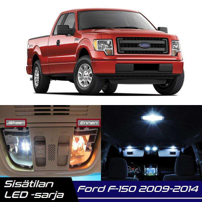 Ford F150 (MK12) Sisätilan LED-sarja 14-osainen