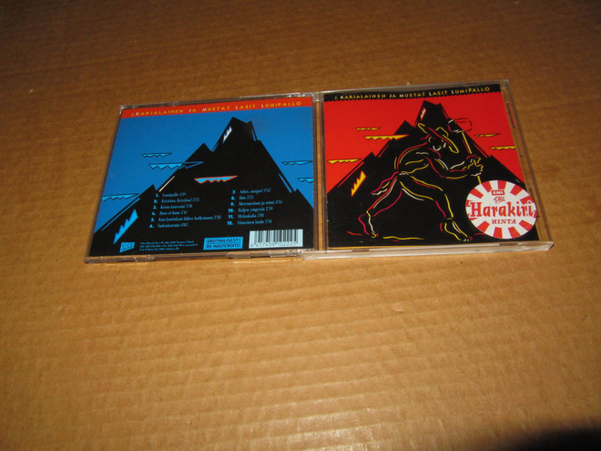 J.Karjalainen ja Mustat Lasit CD Lumipallo v.199?
