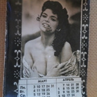 Pieni vintage pin-up valokuvakalenteri - pikkukuva 2