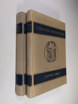 Gustav Bang : Euroopan sivistyshistoria 1-2
