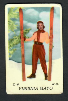 Keräilykuva - Virginia Mayo Z 47 W.B.